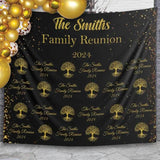 Family Reunion Backdrop Step Repeat Family Tree Banner