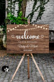 Custom Wedding Venue Sign