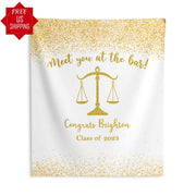 You've Been Served Banner Scales of justice Congrats Grad