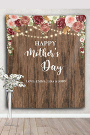 custom rustic backdrop