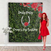 Derby Birthday Backdrop