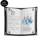 cinderella princess baby shower backdrop
