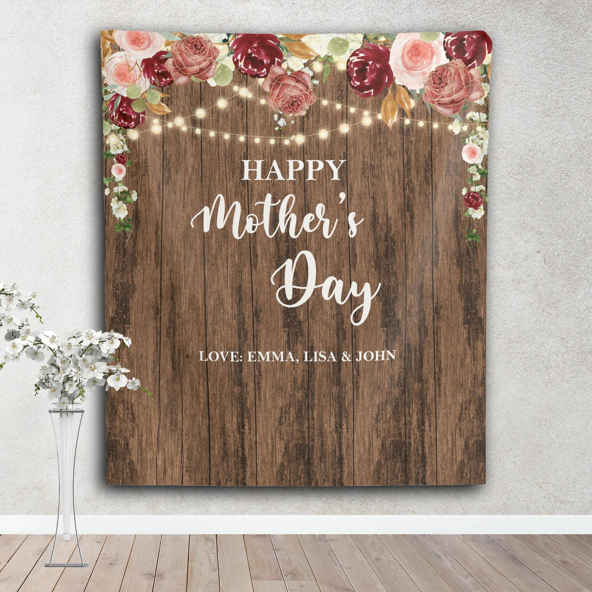 Happy Mother's Day Backdrop decor