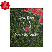 Custom Fabric Grass Wall