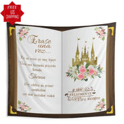 Spanish Princess Birthday Backdrop