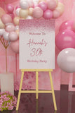 Happy Birthday Indoor Outdoor Yard Sign