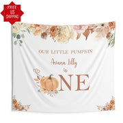 Boho Rustic pumpkin Banner
