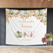 Pumpkin Girl First Birthday Decor