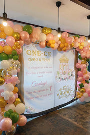 Once Upon A time Castle Banner Kids Party Decor