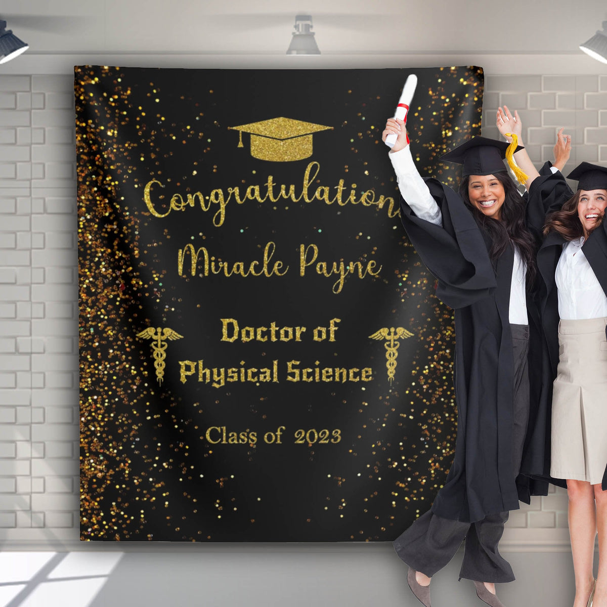 Doctor of Physical Therapy Graduation Backdrop