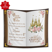 Princess Floral Party Decoration Custom Castle Photobooth Fairytale Decor