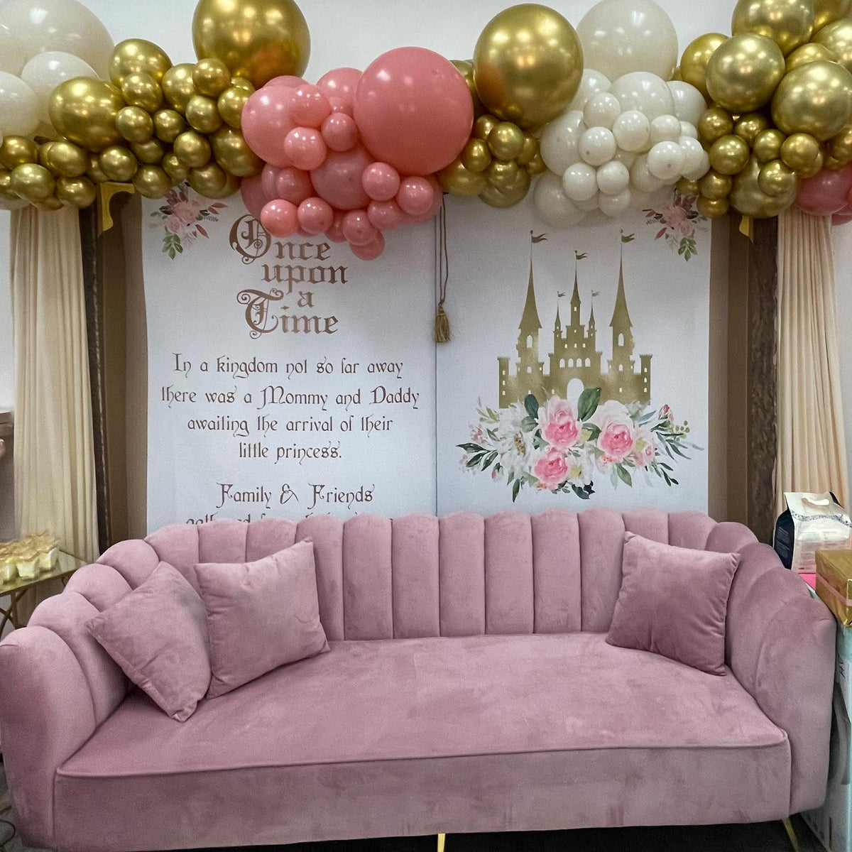 Baby Shower Backdrop