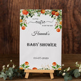 Little Cutie Baby Shower Sign