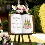 Princess Baby Shower Welcome Sign
