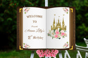 Custom Storybook Decoration Floral Castle