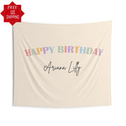 Custom Banner Happy Birthday Party Decor