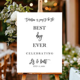 Wedding Rehearsal Welcome Sign Printed Rehearsal Dinner Foam Board