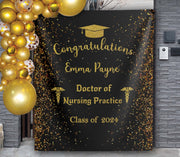 Doctor of Nursing Practise Graduation Backdrop Nurse Grad Banner
