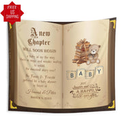 Personalized Teddy Bear Banner Gender Neutral Baby Sprinkle Photo Booth Decor
