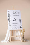 Welcome Poster Printed Shipped We're So Glad You're Here Personalized Welcome Poster