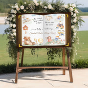 Printed Nursery Rhyme Baby Shower Sign Storybook Baby Shower Foamboard