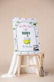 Golf Masters Party, Let's Par-Tee Poster Paper, Hole In One