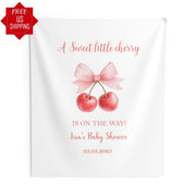 Sweet little Cherry Baby Sprinkle Decor, Custom Baby Shower Sign