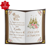 Girls Four Ever Magical Castle Banner Once Upon A Time Floral Photobooth