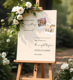 Printed Night Before Wedding Sign Rehearsal Kids Are Getting Married Foamboard Childhood Photos Wedding Welcome Poster Paper Milestone Decor