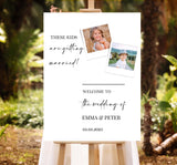 These Kids are Getting Married, Wedding Welcome Sign, Engagement Foamboard, Minimalist Entrance Poster Paper, Wedding Reception Decor