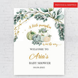 Autumn Baby shower Foamboard  Entrance Poster Paper