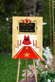 Red Carpet Girl Baby shower Sign Star Baby Shower Foamboard VIP Glam Baby Sprinkle Poster Movie Star Baby Shower Premiere Entrance Sign
