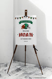 Football 1st Birthday Welcome Sign First Down Birthday Foamboard First Year Down Custom Poster Soccer Helmet Boy Birthday Party Table Poster