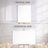 Acrylic, Poster, Foamboard Sign, Frosted Acrylic, Bridal Shower