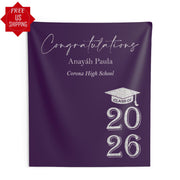 Class of 2026 Grad Party Decoration, High School Graduation Sign