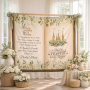 Greenery Book Baby Shower Decor, Once Upon a Time,