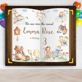 Nursery Rhyme Birthday Backdrop - iJay Backdrops