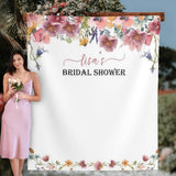 Wildflower Boho Bridal Shower Photo Backdrop - iJay Backdrops