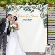 Greenery Wedding Photo Backdrop - iJay Backdrops