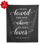 Custom Quote Wedding Backdrop, I have Found the One - iJay Backdrops