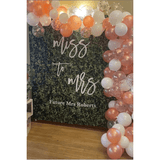 Miss to Mrs Bridal Shower Grass Backdrop - iJay Backdrops