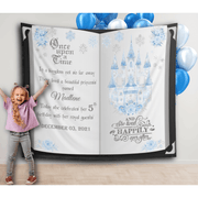 Winter Castle Birthday Book Backdrop - iJay Backdrops