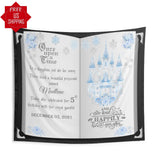 Winter Castle Birthday Book Backdrop - iJay Backdrops