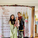 First Birthday Princess Backdrop - iJay Backdrops