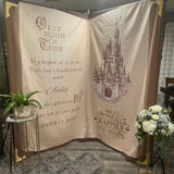 Royal Birthday Backdrop, Castle Backdrop - iJay Backdrops