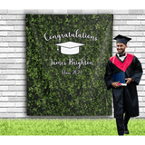 Artificial Fabric Hedge Wall Graduation Party Backdrop