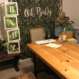 Artificial Grass Wall Birthday Fabric Backdrop - iJay Backdrops