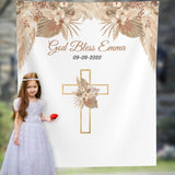 Pampas grass Baptism Backdrop - iJay Backdrops