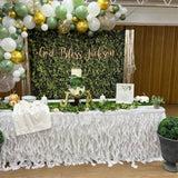 Baptism Fabric Grass Backdrop - iJay Backdrops