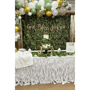 Baptism Fabric Grass Backdrop - iJay Backdrops